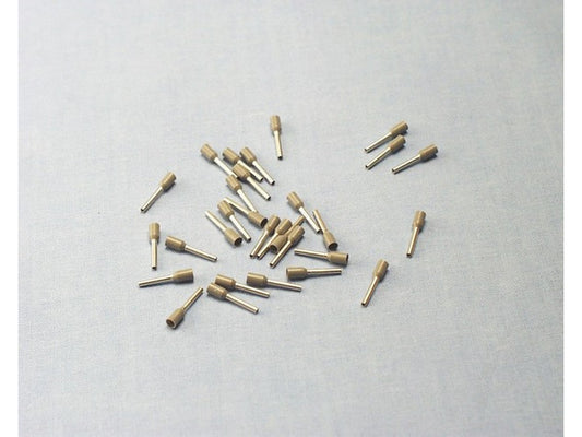 Terminalrør isoleret grå 0,75mm²-L8mm; pose m/500stk.