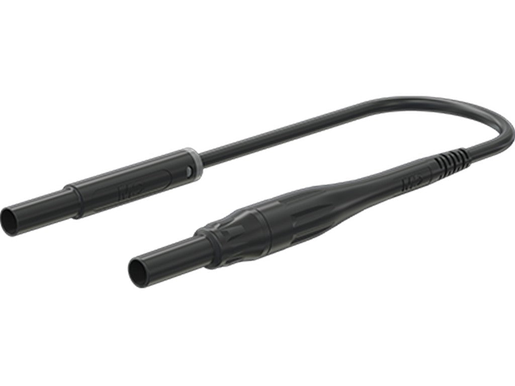 Prøveledning PVC SAK4N-F10-ILF f/sikring max 8A Ø4mm Sort 100cm 1000V CATIV SIKRING KØBES SÆRSKILT