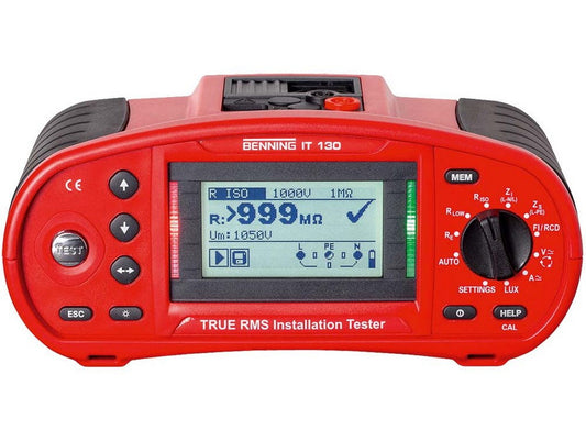 TRUE RMS Installation Tester BENNING IT 130