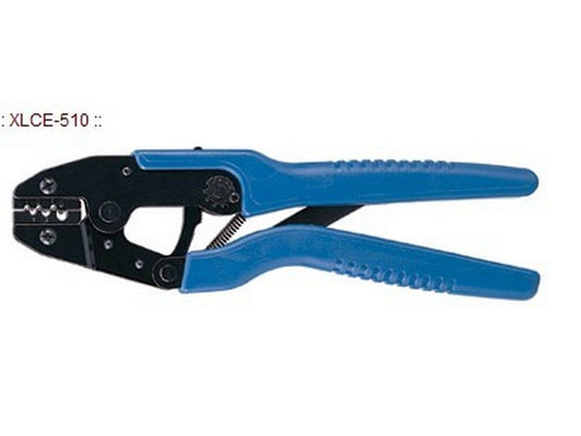 Ergonomic crimping pliers for terminal tubes 0.5-10mm: AWG 22-8