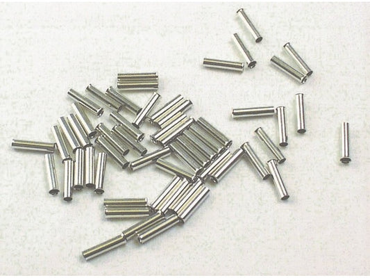 Terminalrør uisolert 6mm-L18mm; pose m/1000stk.