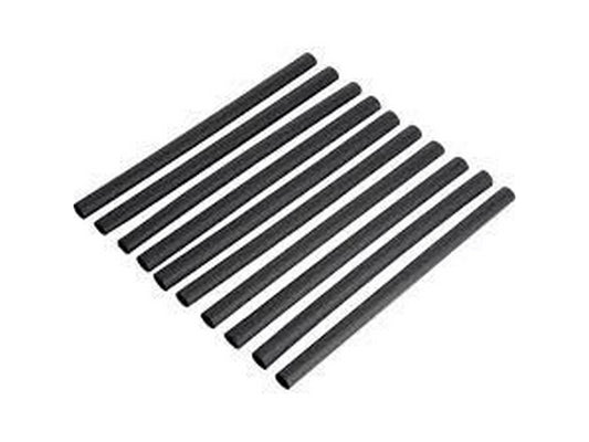 Krympeslange m/lim 9mm 3:1 sort 1,22m