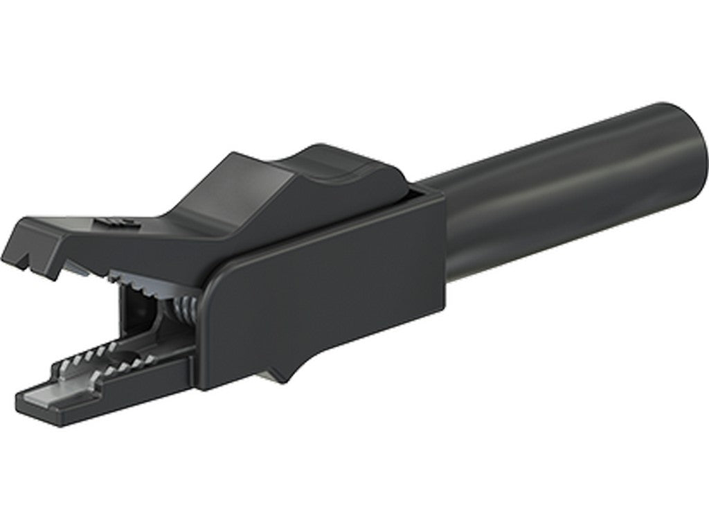 Crocodile beak SAGK4-K black 300V - CAT II - 15A