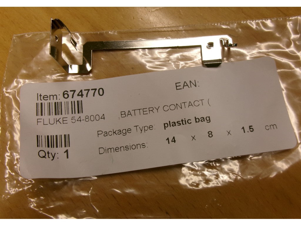 FLUKE 54-8004 ,BATTERY CONTACT (NEG)