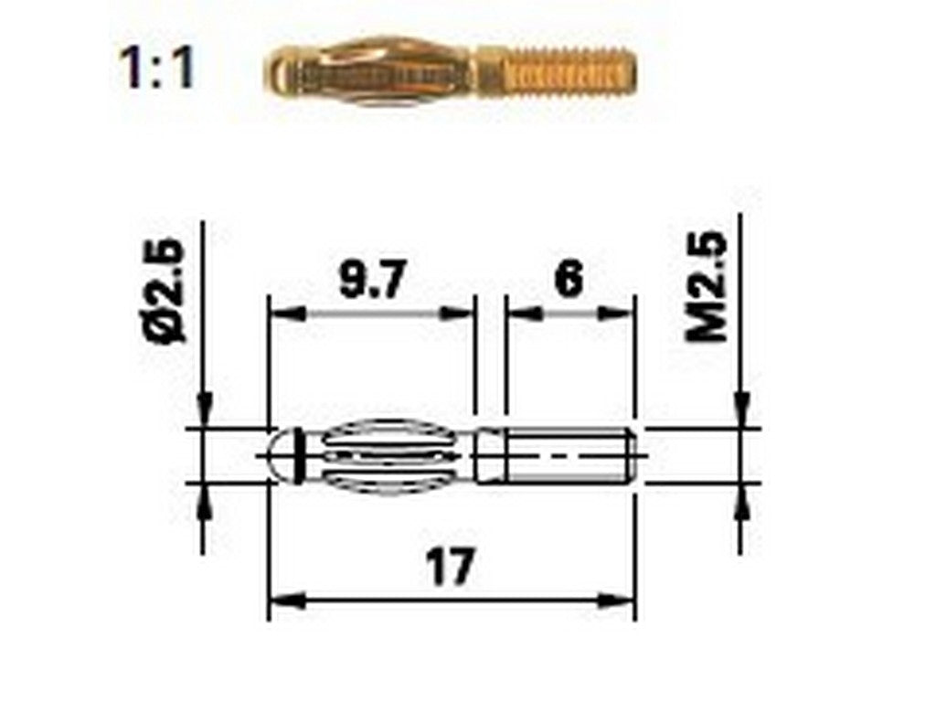 Plug SA2.5-G 25A