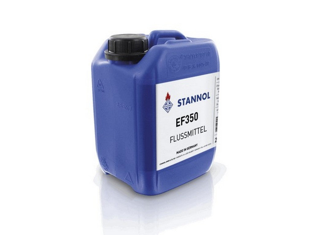 Flusmiddel 10 ltr. ORL0 J-STD 004 blå flaske Stannol EF350