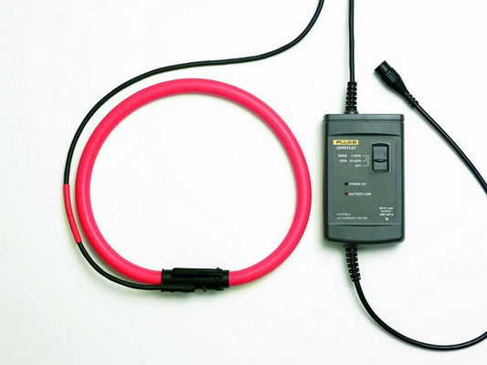 Flexible current clamp 2000A AC max Ø177mm - w/banana plug CAT III 600V