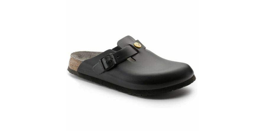 Birkenstock Boston Clog ESD Størrelse 47; svart