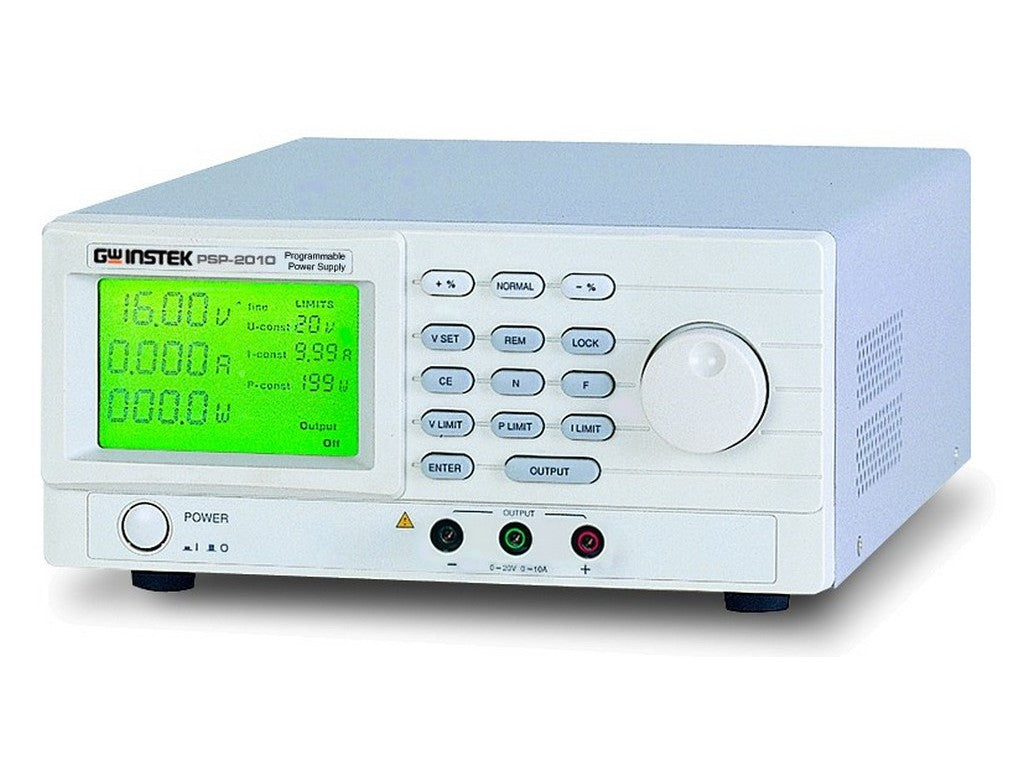 GW-Power supply DC 1-channel 0-60V/0-3.5A RS232C interface