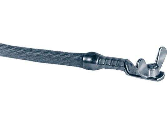 Earthing terminal with wing nut M12