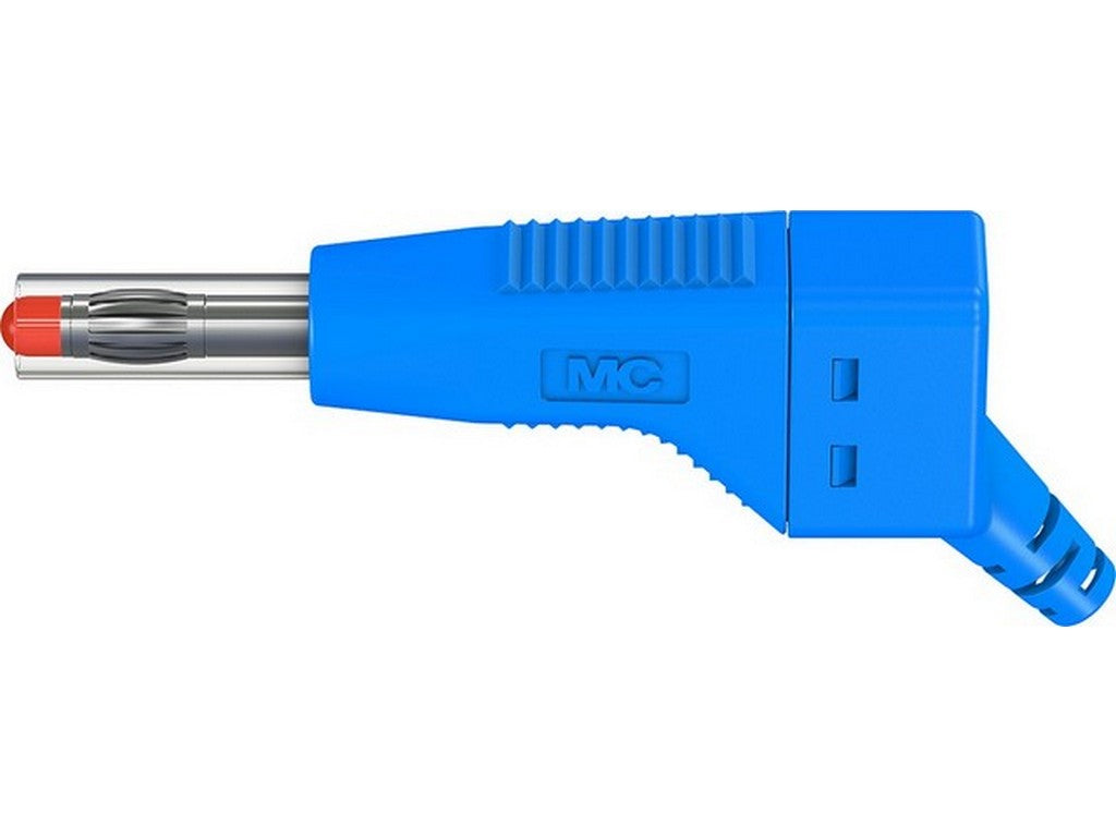 Stackable connector ZGL-425 4mm blue