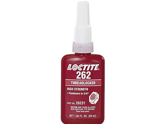 Loctite 262 rød middels til sterk 50 ml