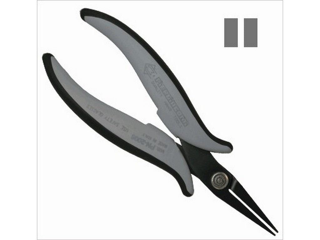 Flat nose pliers 28mm jaws without scrapping