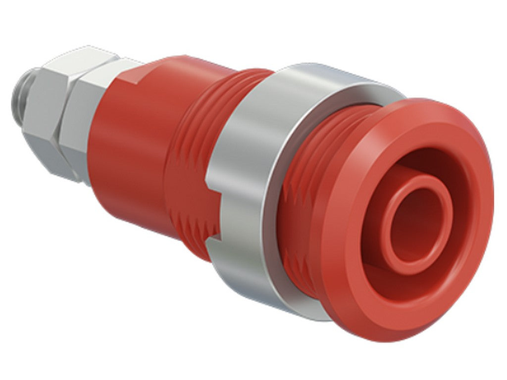 Socket SLB4-GK/N nickel-plated RED CATIII 1000V/CATIV 600V 32A