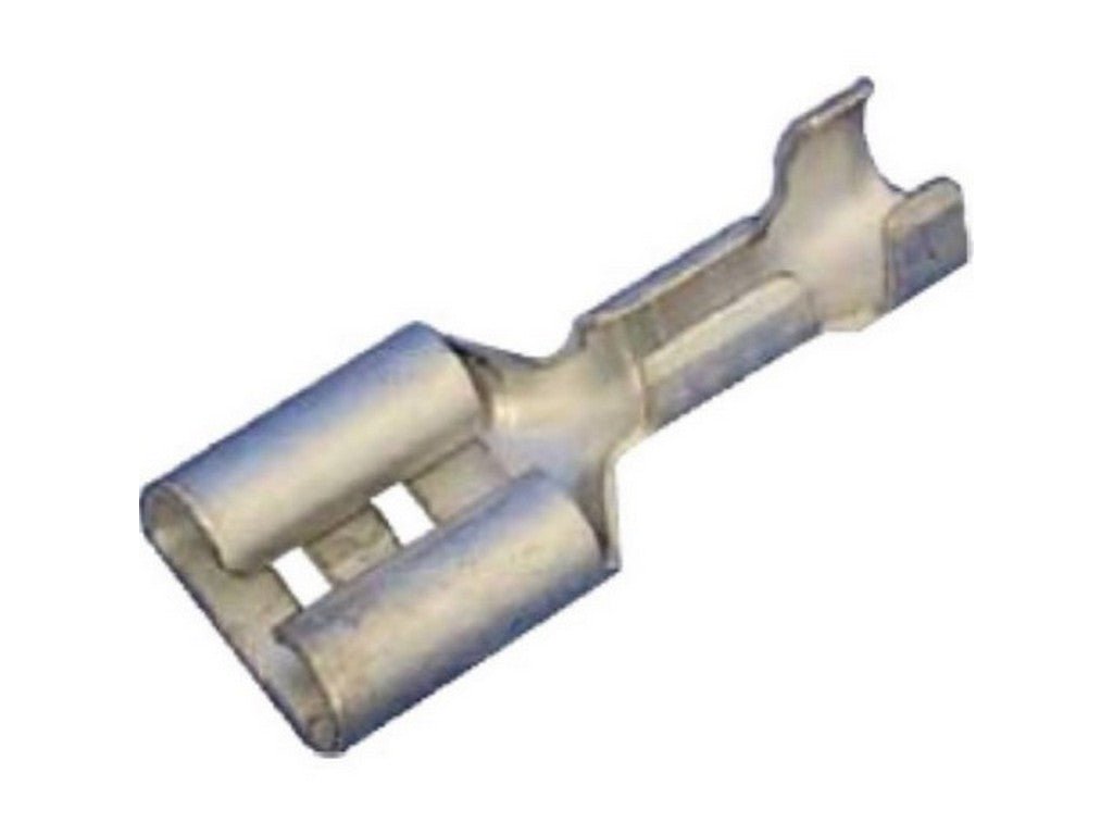 Hunn flat kontakt uisolert blank 6,3x0,8- 4-6mm2