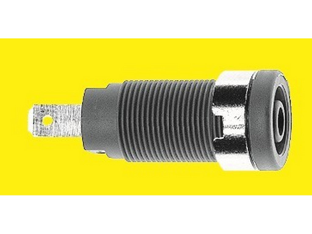 Socket recessed XEF-1R yellow/green 1000V AC/1500V DC- CAT III