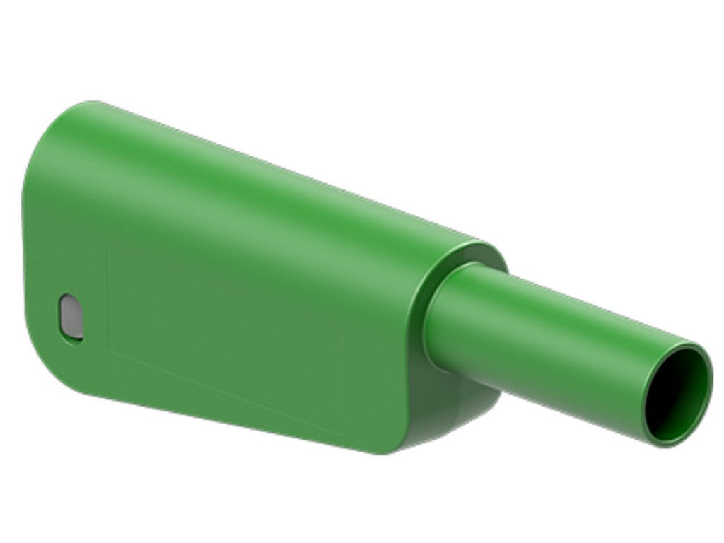 Insulation for banana plug KT-SL-4-39 Ø4mm GREEN for 1mm wire for SLQ-4x +SLM-4x