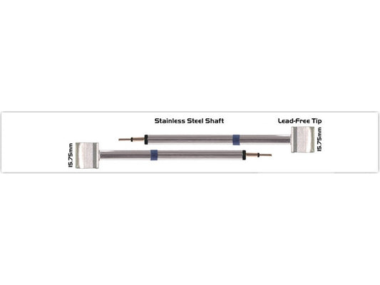 Tip 15.75mm for desoldering tweezers SHP-MTZ
