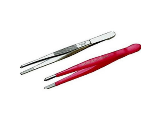 Tweezers 145mm w/straight tips