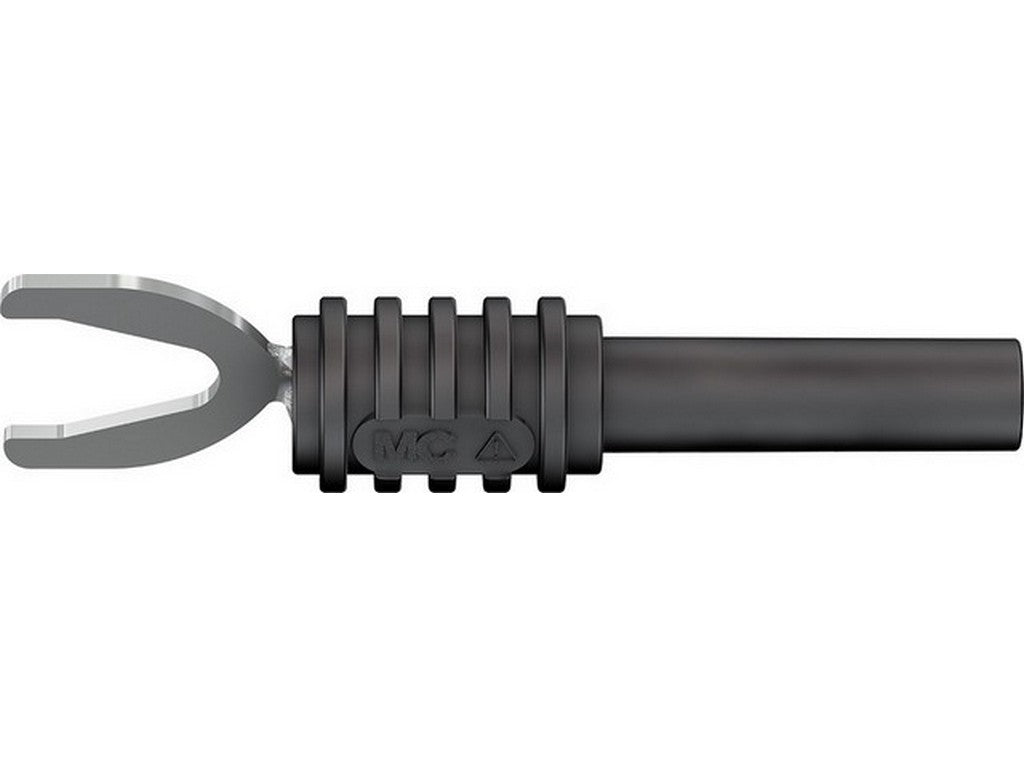 Adapter XKS-A cable lug/banana black 1000V - CAT II
