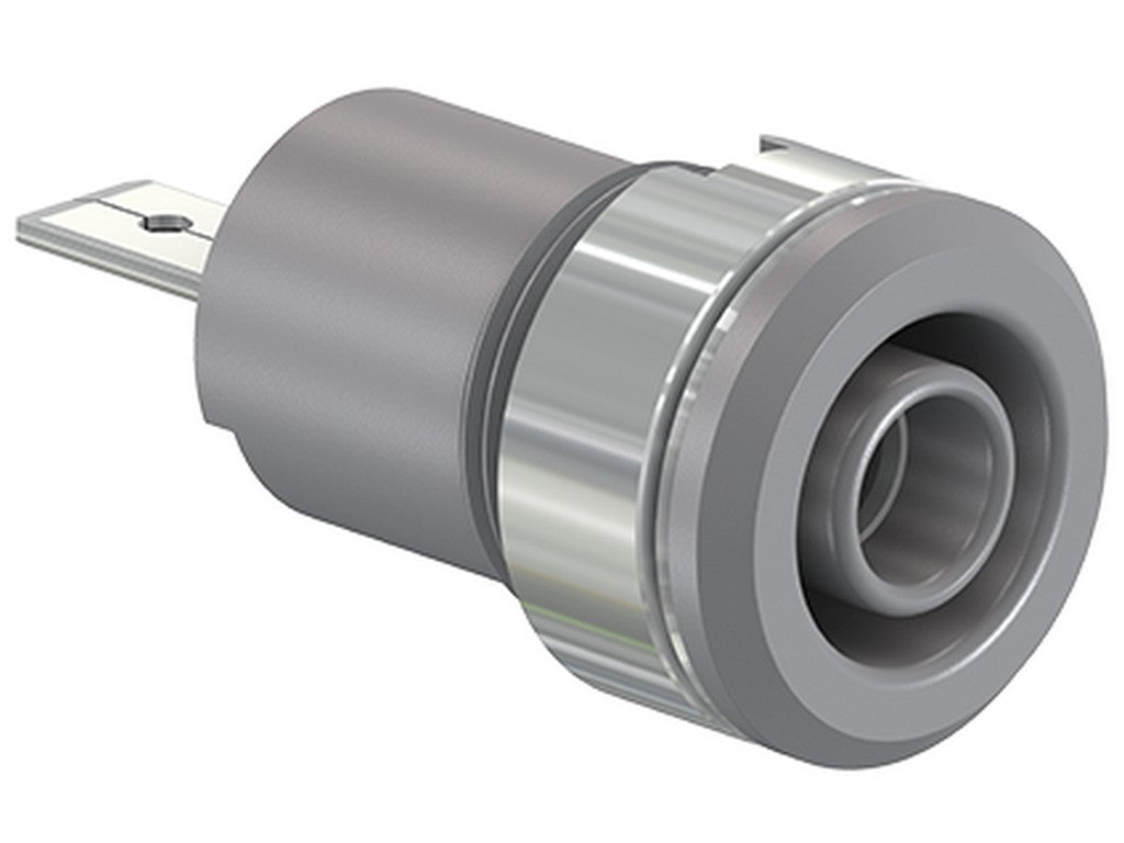 Socket SLB4-F/A nickel-plated grey CAT III 1000V 24A
