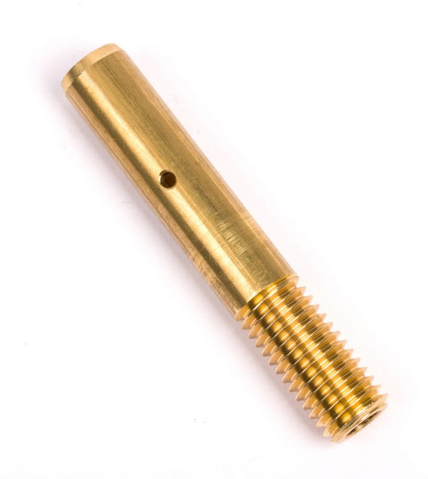 End sleeve for pipe elbow Ø9mm MS w/M12 external thread