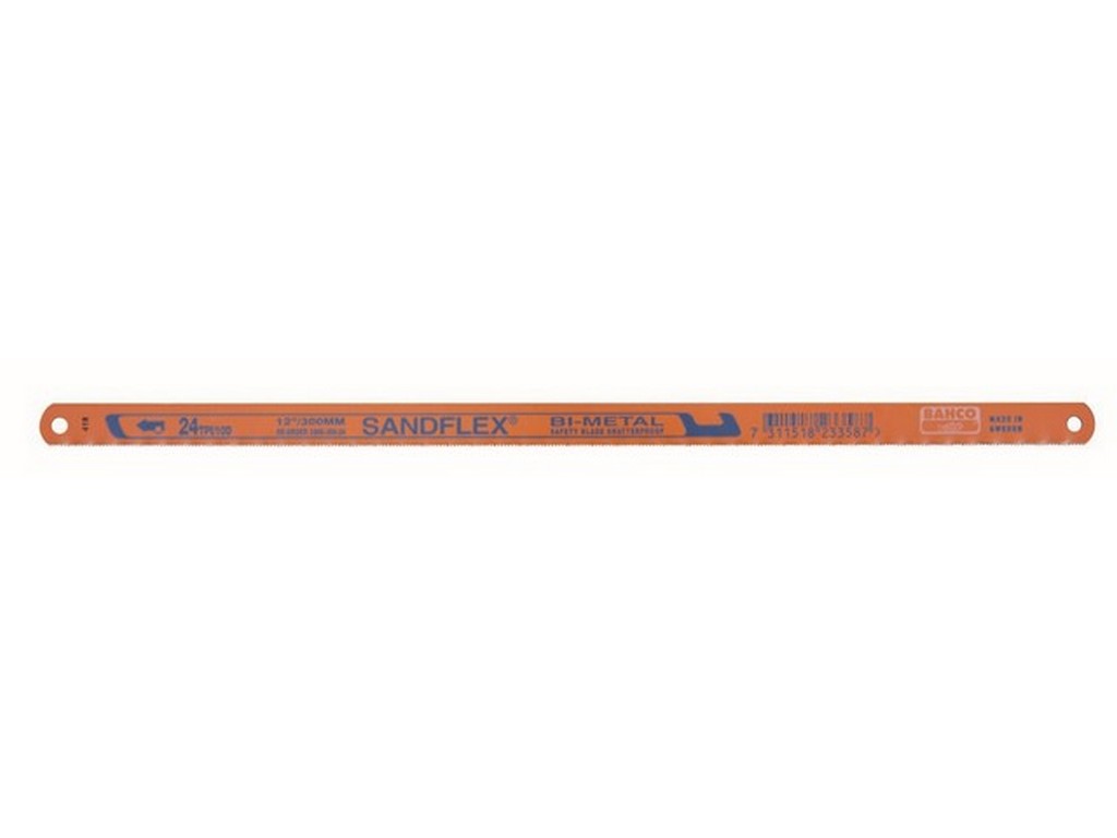 Scraper blade SANDFLEX 0.65x13x300mm 24 teeth 10pcs