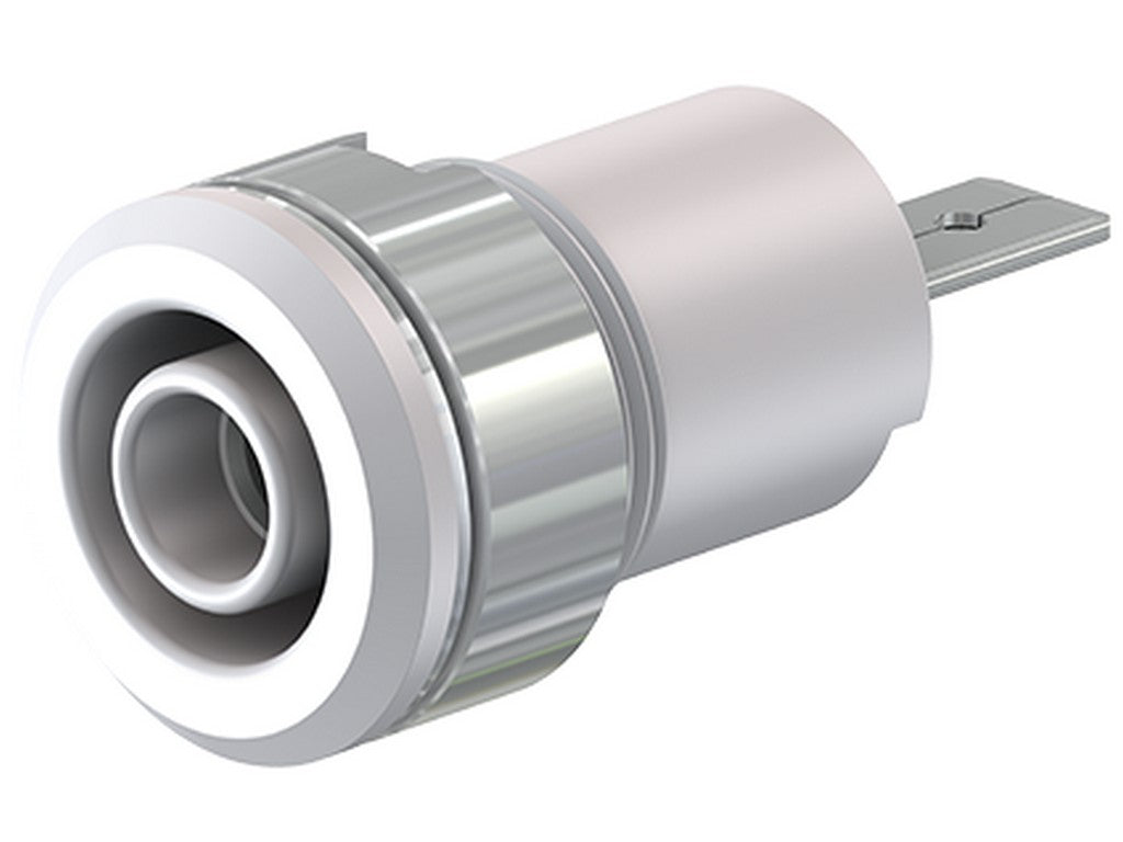 Socket SLB4-F/A nickel-plated white CAT III 1000V 24A