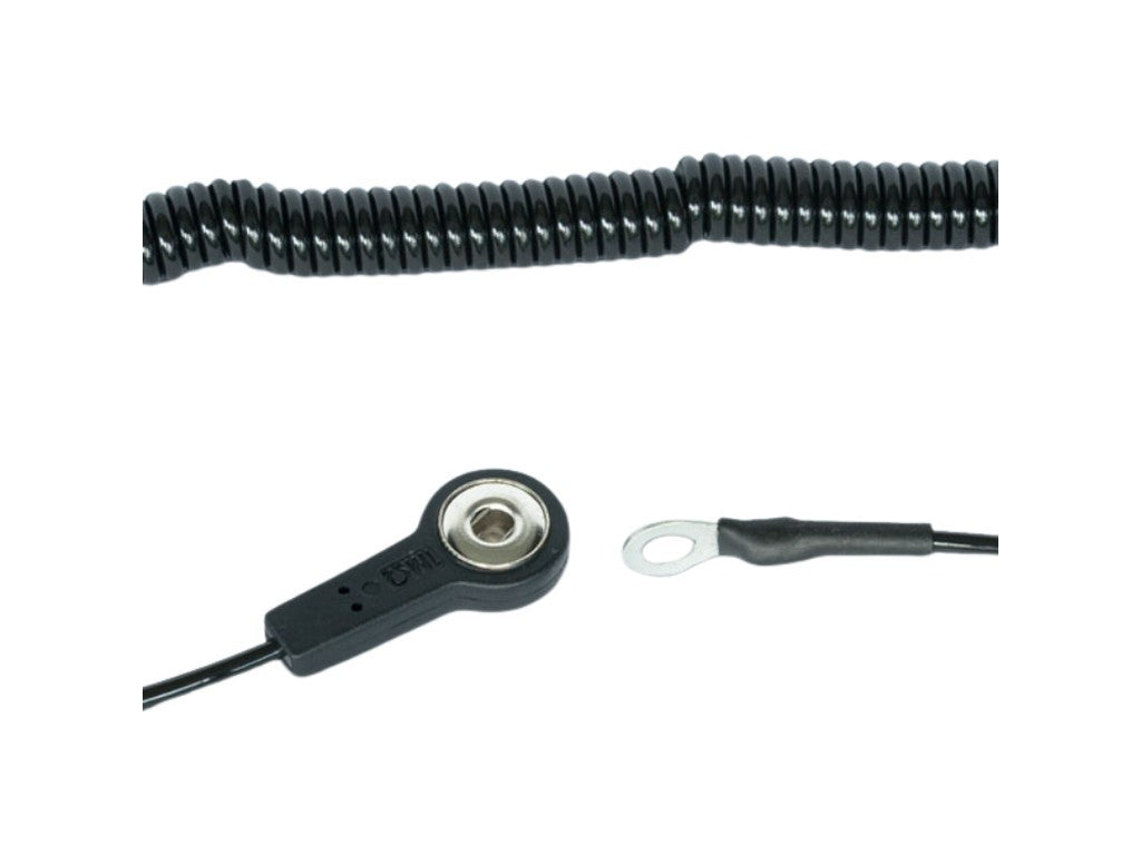 Ground wire 4.0 mm stud and ring terminal Ø5