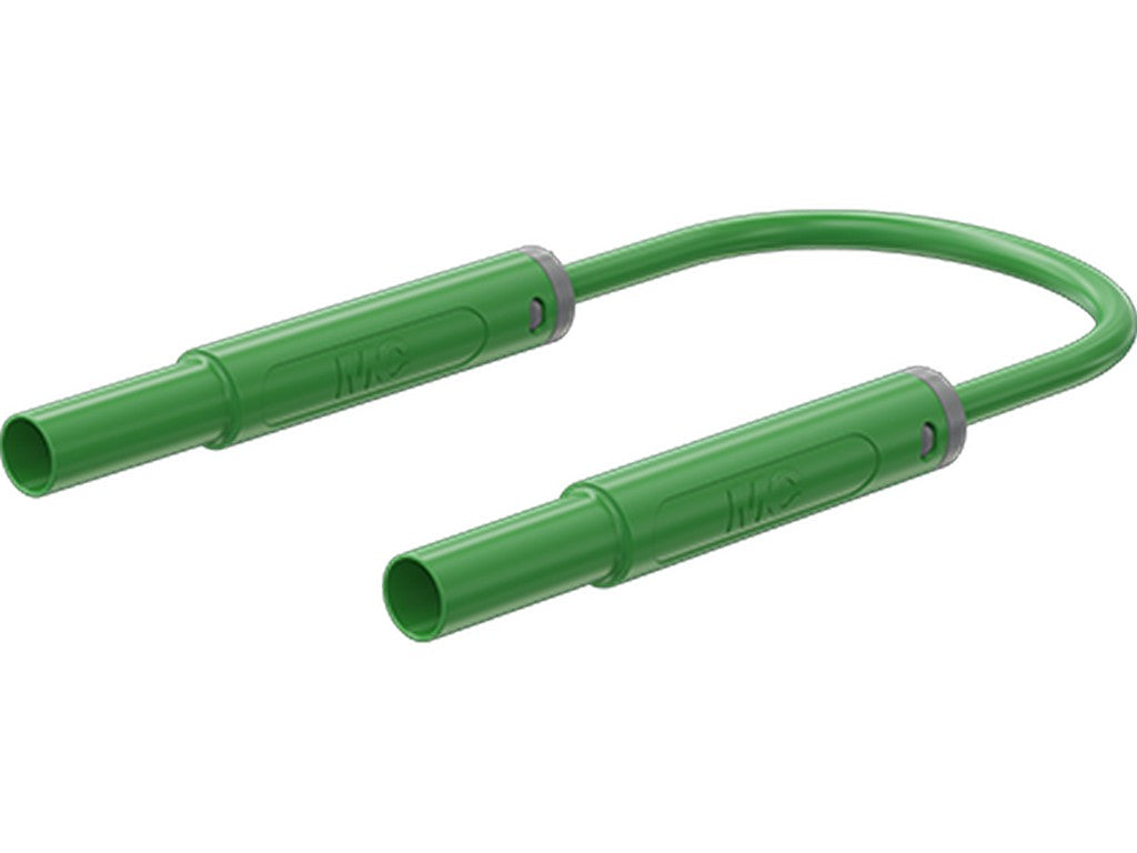 Prøveledning SIL SAK4N-S25 Ø4mm Grøn 50cm 1000V CATIV 32A