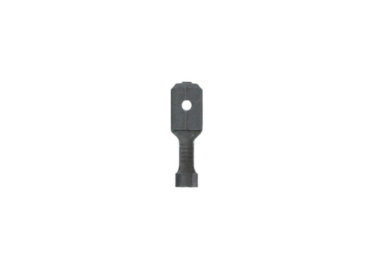 Male flat connector uninsulated 6.3x0.8 tinned 0.5-1.5mm DIN46248/DIN46343