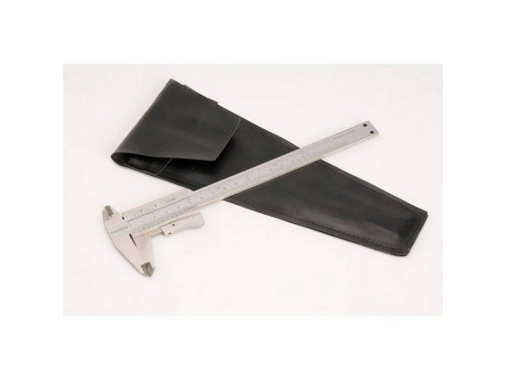 Vernier caliper DIN 862 steel 0-150mm; clamp lock & measuring rod