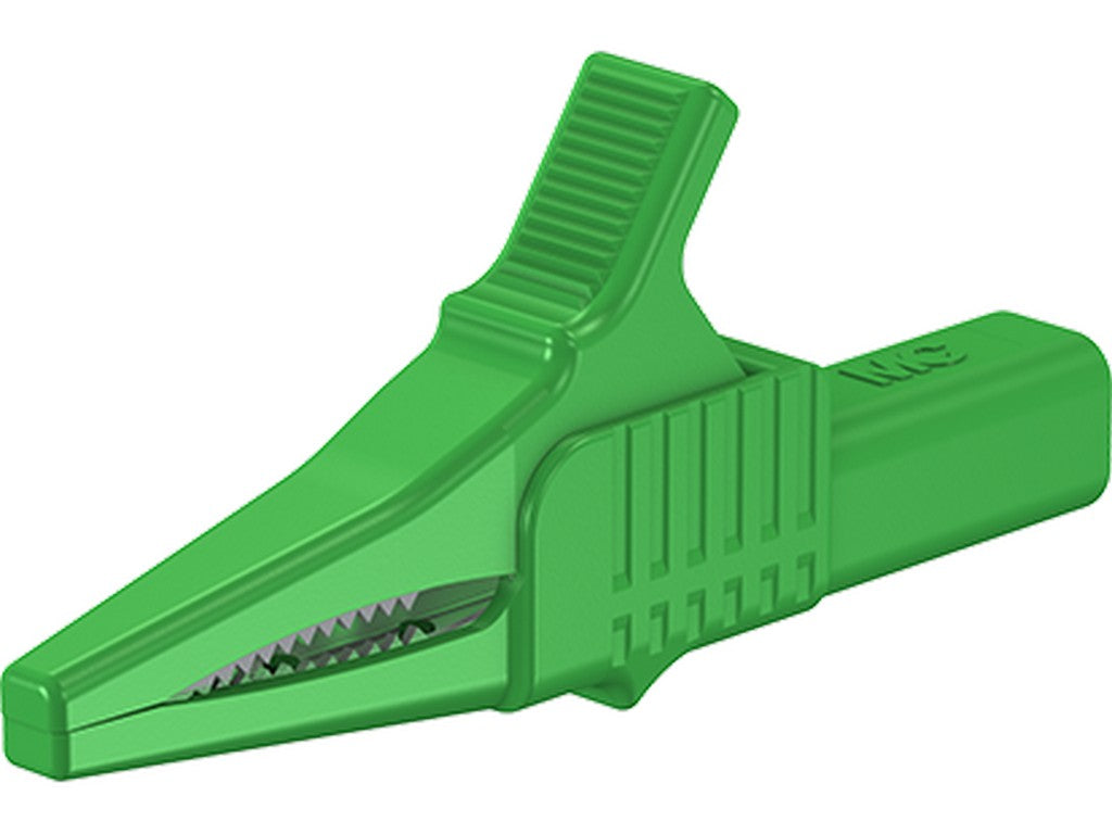 Crocodile clip XKK-1001 green 1000V - CAT II - 32A