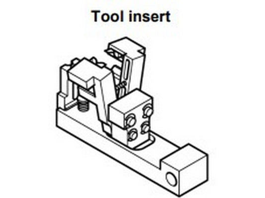 Processing insert for MC25 2.5 mm