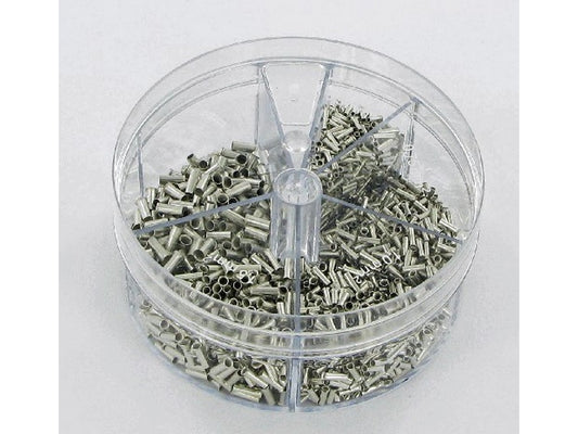 Uninsulated terminal tube assortment 0.5-2.5mm2