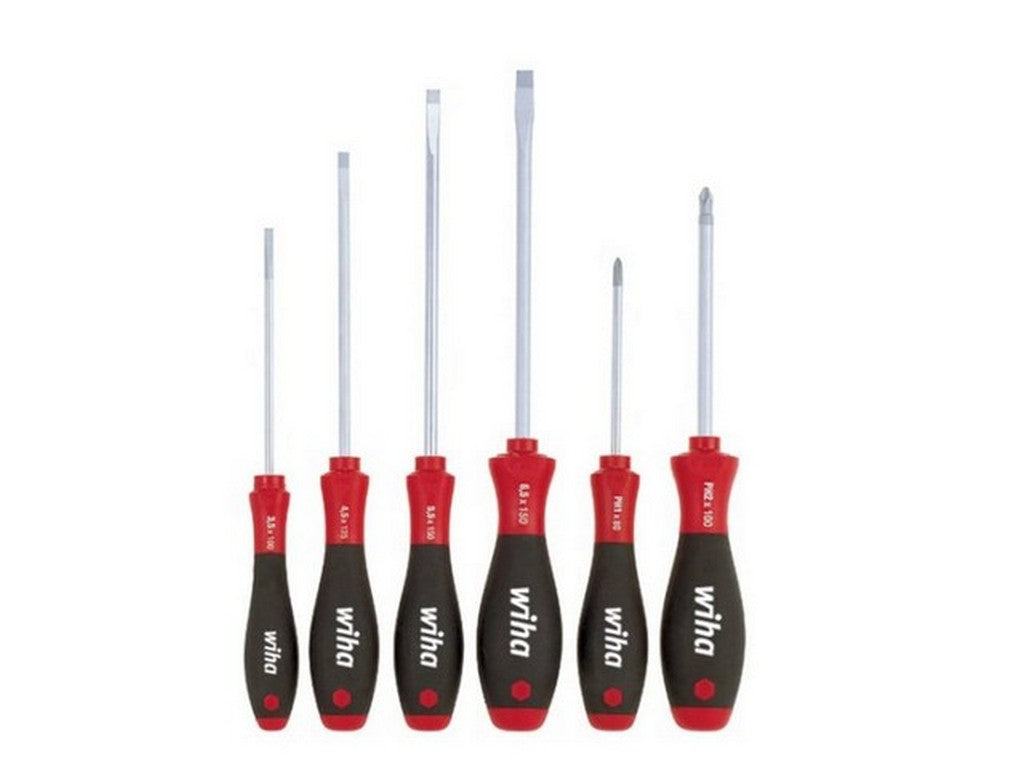 Screwdriver set SoftFinish 6 pieces, PH1+PH2