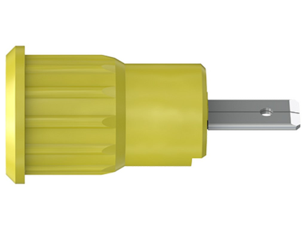 Socket SEB4-F/A nickel-plated yellow CAT III 1000V 24A