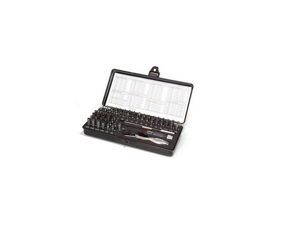 Bit set System4 ESD 65 pieces w/ratchet wrench
