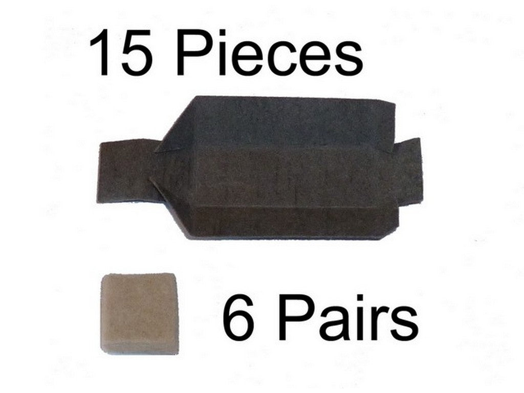 Filter (6 pairs) & chamber liner (15 pcs.) (combo pack) (MX-DCF1)