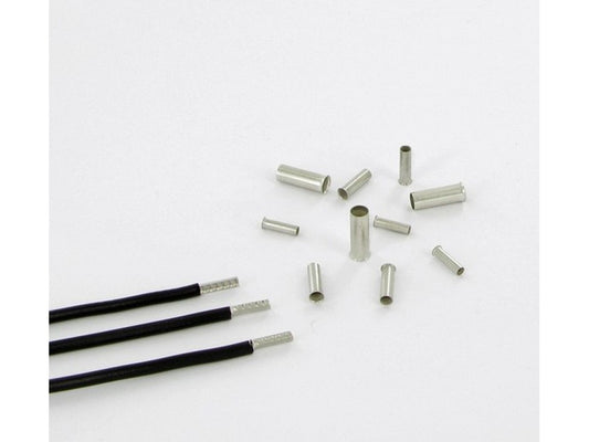 Terminalrør uisoleret 0,25mm²-L7mm pose 1000stk