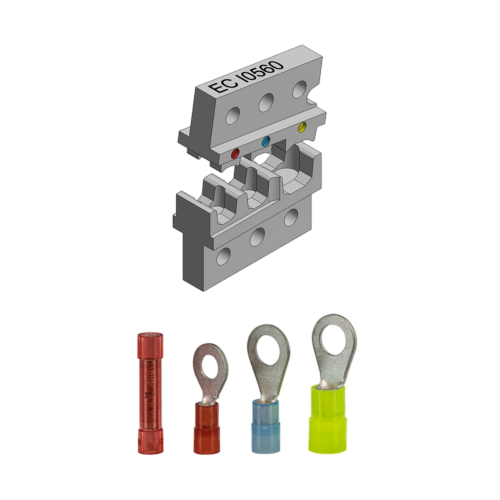 Matrice EC65 f/isol. kabelsko 0,5 - 6 mm - symetrisk crimp