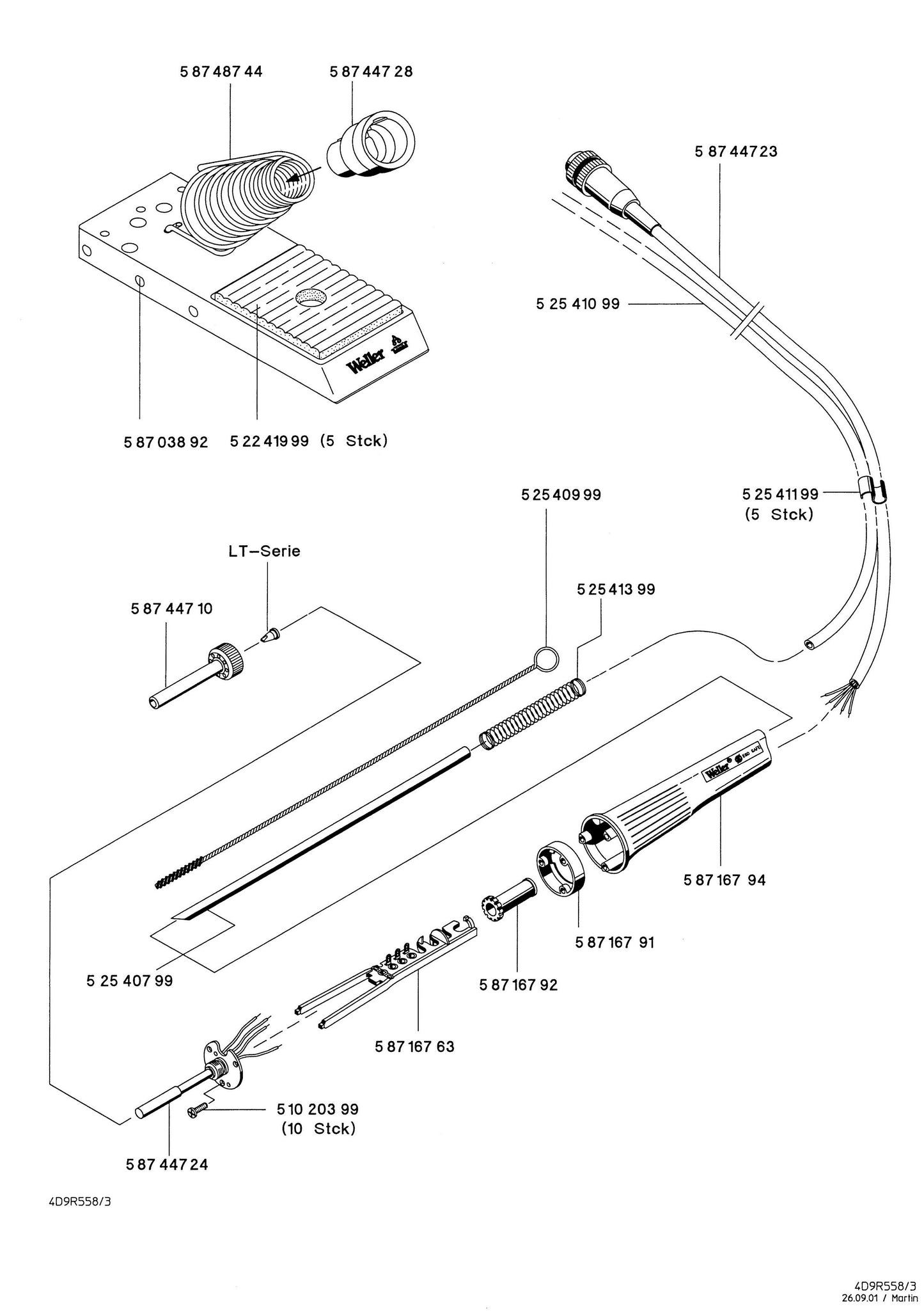 Soldering iron FE75 ESD 80W/24V