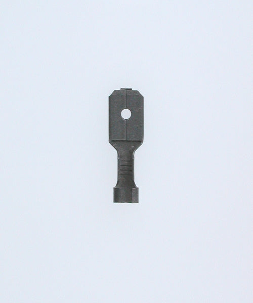 Flat hannkontakt uisolert 6,3x0,8 fortinnet 0,5-1,5mm DIN46248/DIN46343