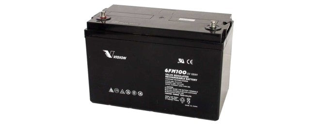 Visjon 6FM100 12V/100Ah 6mm