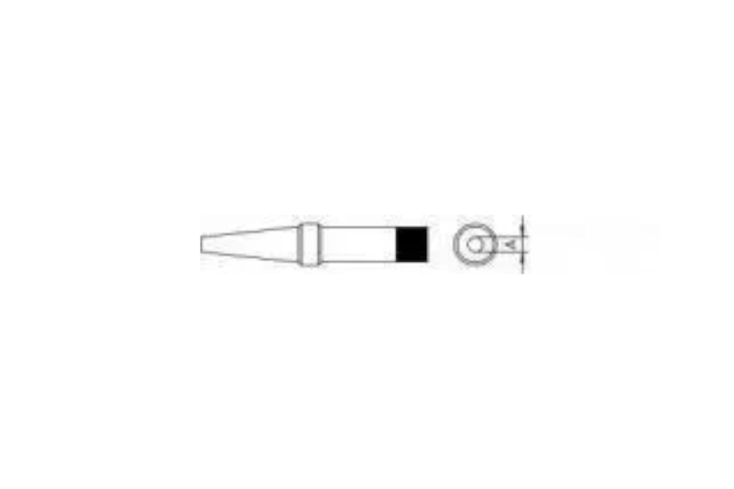 Loddespiss 0,8mm 370°C PT-O7