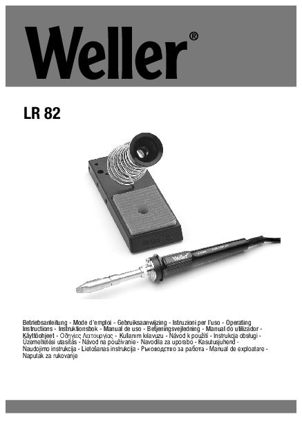 Soldering iron LR-82 ESD 80W/24V