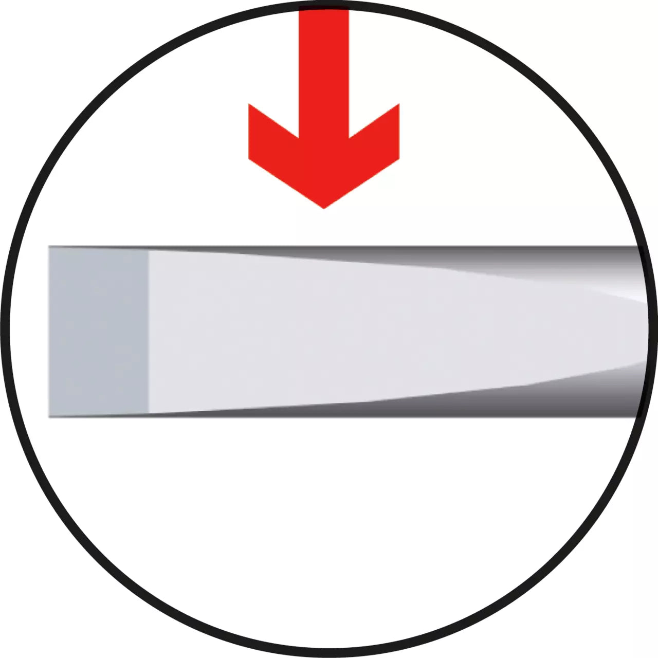 Allen screwdriver SW2.5 SW2.5x100mm: w/ball head