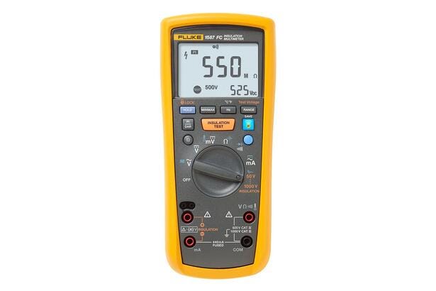 2-IN-1 isolationsmultimeter med strømtang i400