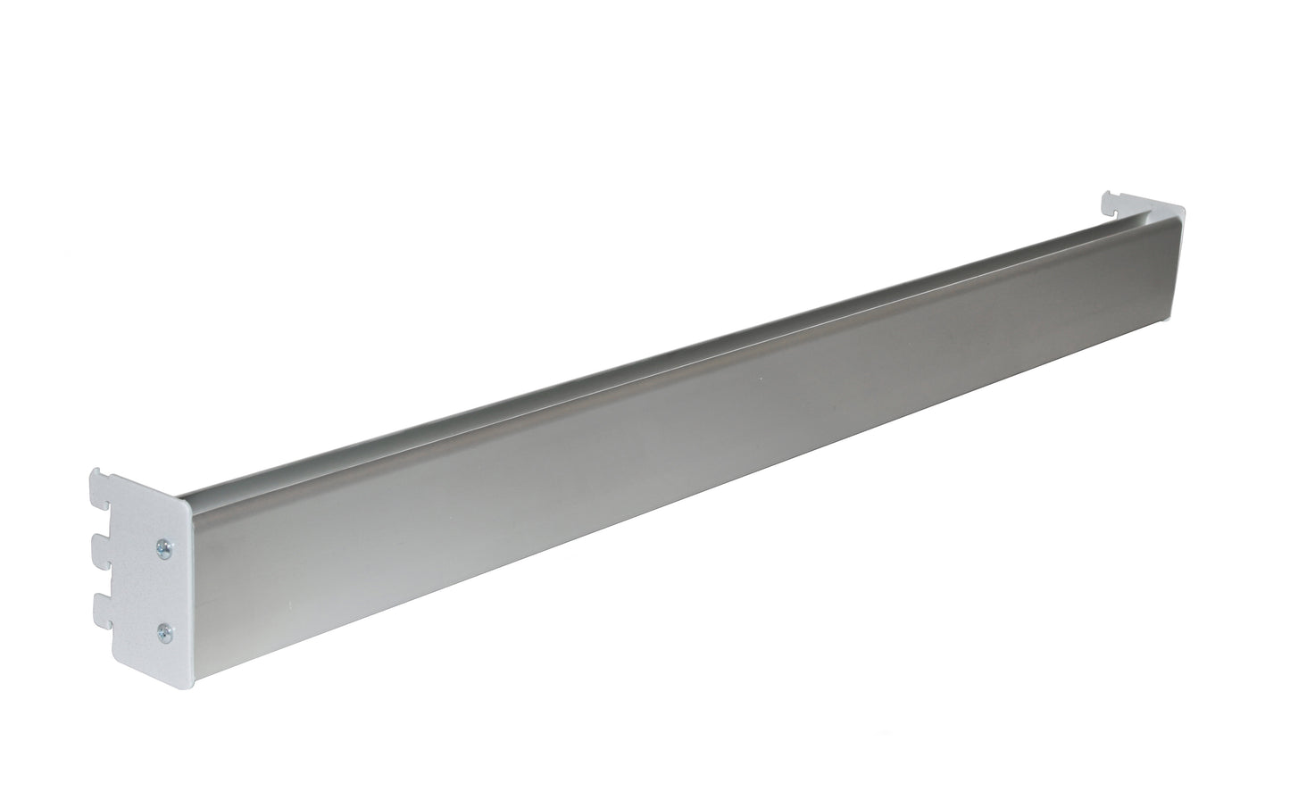 Aluminium bin rail for upright tube M1500