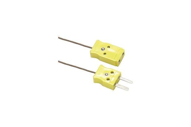 Extension set Type-K thermocouple 3m thermo wire/1 pair male/female connector type K -40ºC to 260ºC